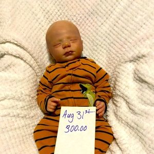 I’m selling a doll i painted and made my self.  It’s called a Reborn doll.